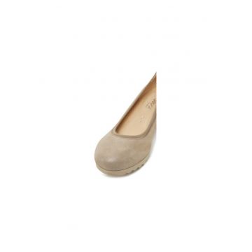 Pantofi dama  304982514 - Piele naturala - Bej