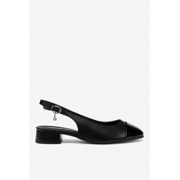 Pantofi dama  5903419782152 - Sintetic - Negru