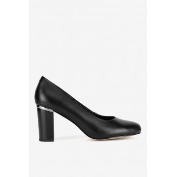 Pantofi dama  5903419946509 - Piele naturala - Negru