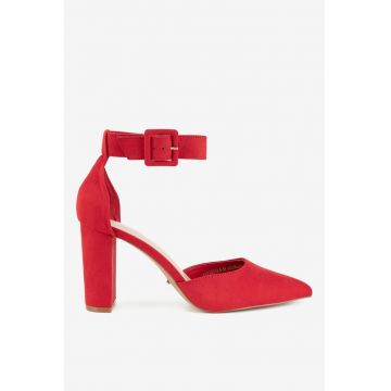 Pantofi dama  5903698763309 - Textil - Rosu