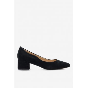 Pantofi dama  5904862952352 - Piele naturala - Negru