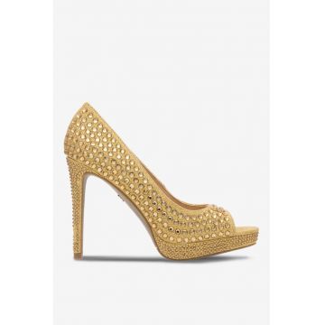Pantofi dama  5905588151517 - Textil - Auriu