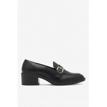 Pantofi dama  5905588388104 - Piele naturala - 41 EU - Negru
