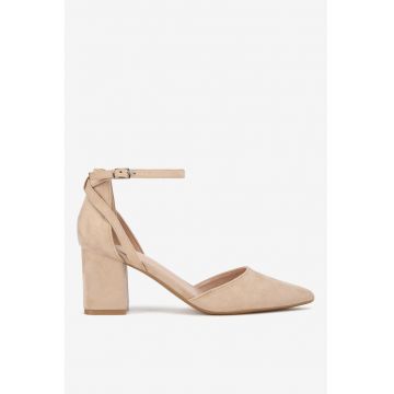 Pantofi dama  5905588728238 - Textil - Bej