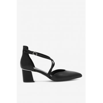 Pantofi dama  5905588777090 - Piele naturala - Negru