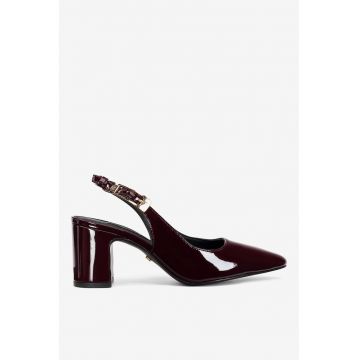 Pantofi dama  5905588879961 - Piele naturala - Rosu