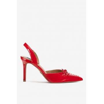 Pantofi dama  5905588897125 - Sintetic - Rosu
