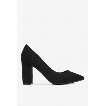 Pantofi  Negru - Material Textil