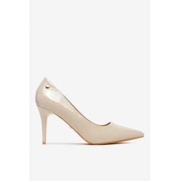 Pantofi  Sintetic - Bej -