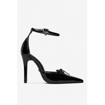 Pantofi  Sintetic - Negru -