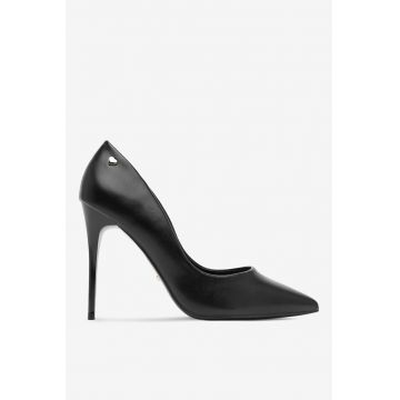 Pantofi  Sintetic - Negru -