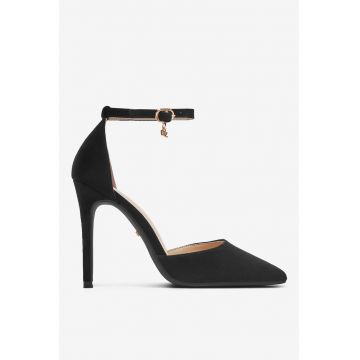 Pantofi  Sintetic - Negru -
