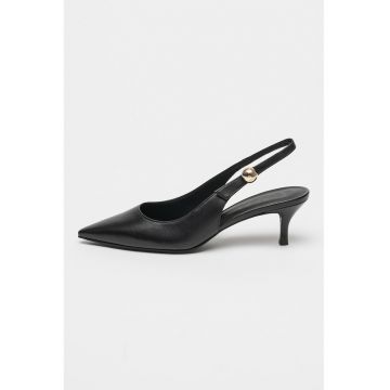 Pantofi slingback de piele Sfera