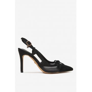 Pantofi  Textil - Negru -
