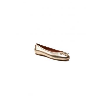 Balerini  303261030 - Piele naturala - Auriu