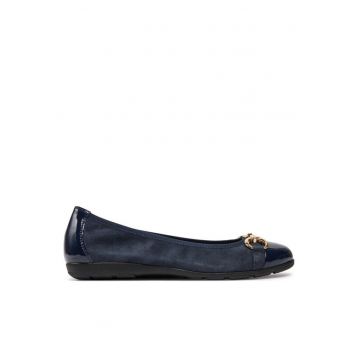 Balerini  303662042 - Piele naturala - Bleumarin