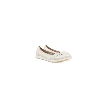 Balerini  304662126 - Piele naturala - Bej