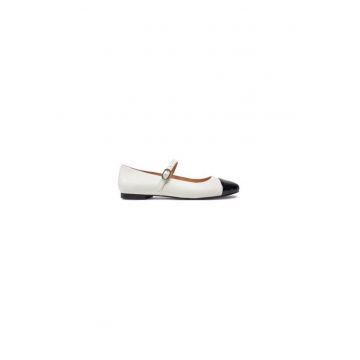 Balerini  304817830 - Piele naturala - Alb