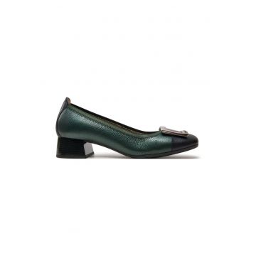 Balerini dama -  304398 - Piele naturala - Bleumarin -