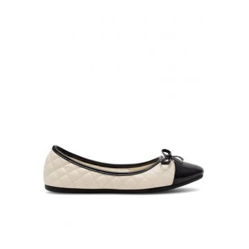 Balerini dama -  370406 - Piele ecologica - Bej