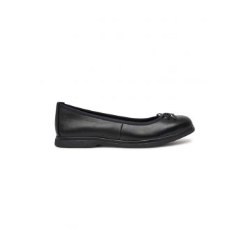 Balerini dama -  43664 - Piele naturala - Negru