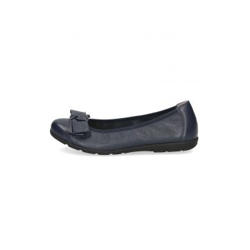 Balerini de piele cu funda
