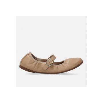 Balerini Mary-Jane din piele