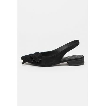Balerini slingback cu varf ascutit