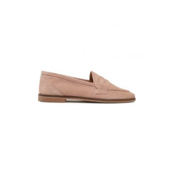 dama -  Piele naturala - Roz