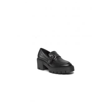 Pantofi dama  303219352 - Piele naturala - Negru