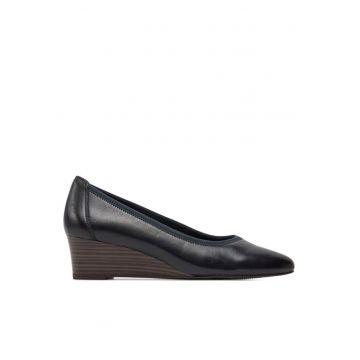 Pantofi dama  303359393 - Piele naturala - Bleumarin