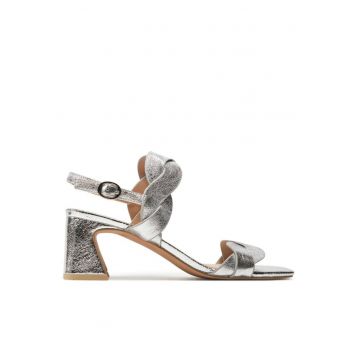 Pantofi dama  303669959 - Piele naturala - Argintiu