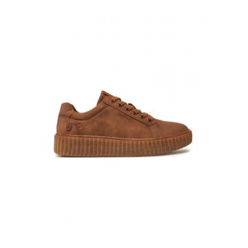 Pantofi dama -  31893 - Piele ecologica - Maro