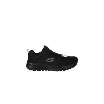 Pantofi dama  397758 - Textil - Negru