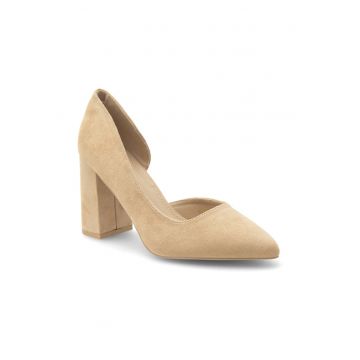 Pantofi dama -  408659 - Sintetic - Bej