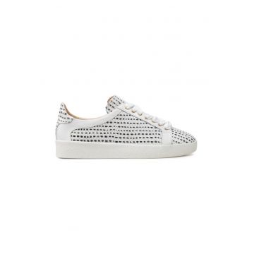 Pantofi dama -  45615 - Piele naturala - Alb