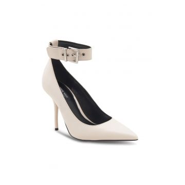 Pantofi dama -  473176 - Piele ecologica - Alb