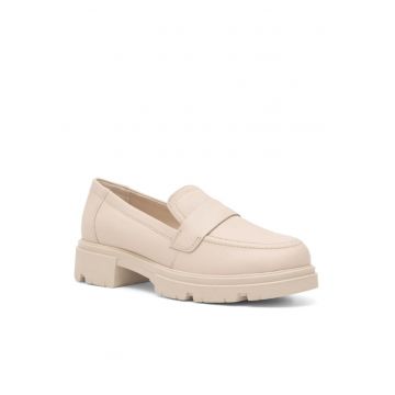 Pantofi dama -  5904862774831 - Bej - Piele intoarsa