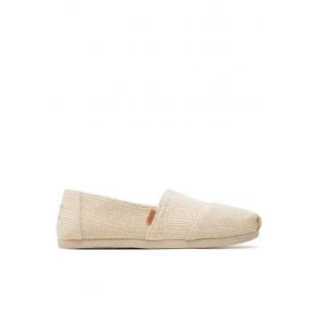 Pantofi dama  Textil - Ecru