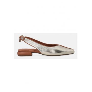 Pantofi de piele cu varf ascutit