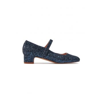 Pantofi Dora Bleumarin -  Textil
