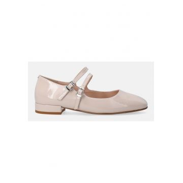 Pantofi Mary Jane din piele lacuita