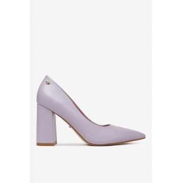 Pantofi  Sintetic - Violet