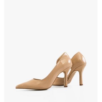 Pantofi stiletto dama Krol Bej 2