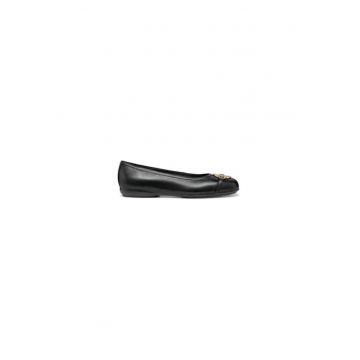 Balerini  304621611 - Piele naturala - Negru