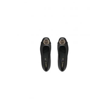 Balerini  304623721 - Piele naturala - Negru