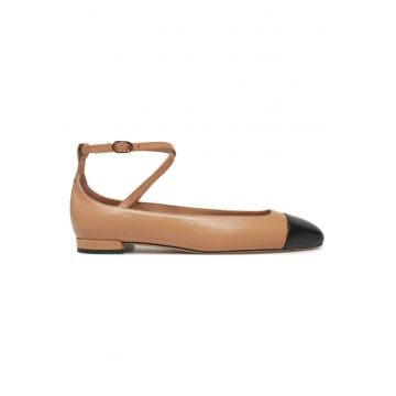 Balerini  305127549 - Piele naturala - Bej