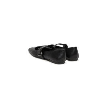 Balerini  GWB23 .000.C0007S - Piele ecologica -Negru