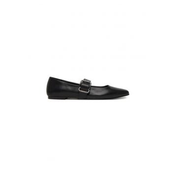 Balerini  GWB23 .000.C0007S - Piele ecologica - Negru