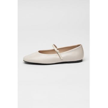 Balerini Mary Jane de piele